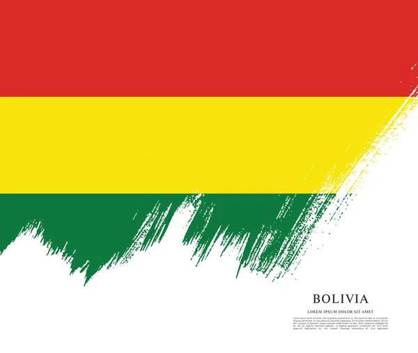 Bolivya arka plan bayrağı — Stok Vektör