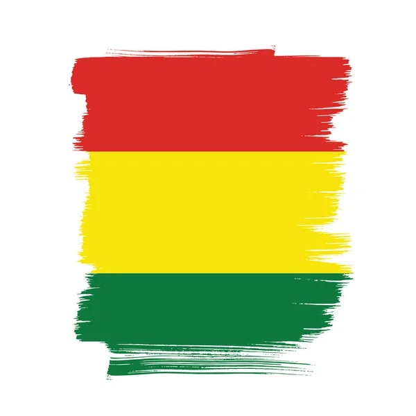Flaga Boliwii tła — Wektor stockowy