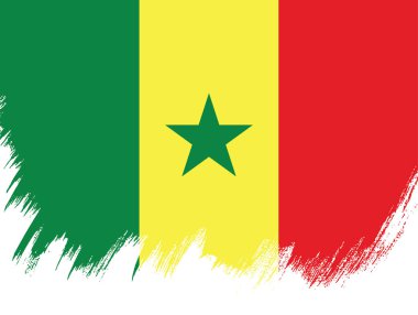 Senegal arka plan bayrağı