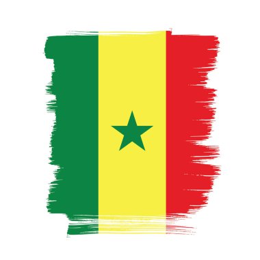 Senegal arka plan bayrağı