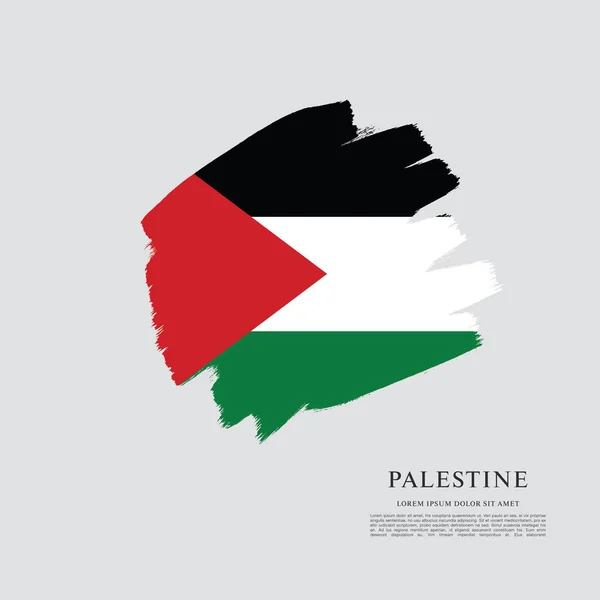 Palestine arka plan bayrağı — Stok Vektör