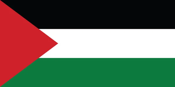 Bandeira do fundo da Palestina — Vetor de Stock