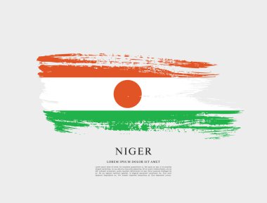 Nijer arka plan bayrağı