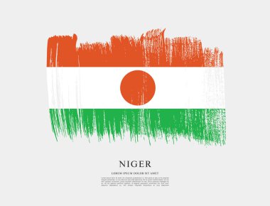 Nijer arka plan bayrağı