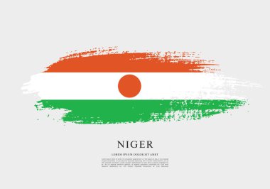 Nijer arka plan bayrağı