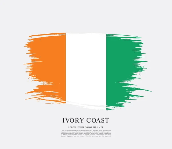 drapeau national de la côte d'ivoire 2828106 Art vectoriel chez