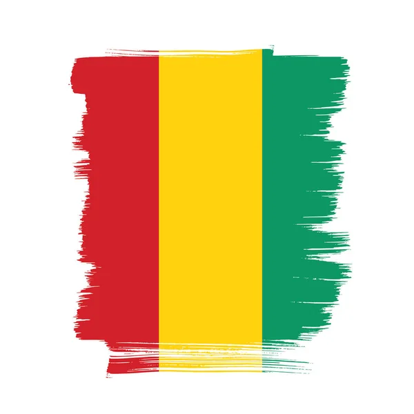 Σημαία της Γουινέας φόντο — Διανυσματικό Αρχείο