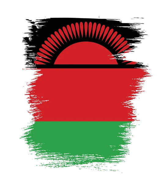 Флаг Малави — стоковый вектор