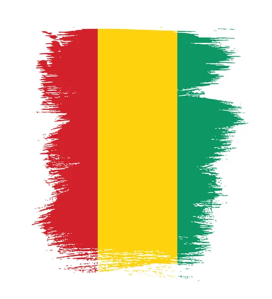 Σημαία της Γουινέας φόντο — Διανυσματικό Αρχείο