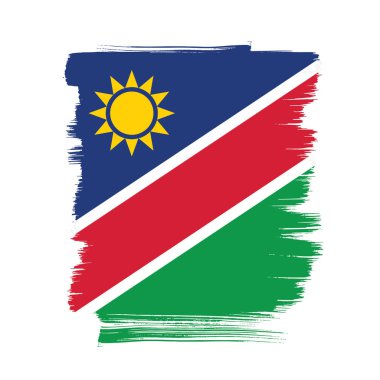 Namibya arka plan bayrağı 