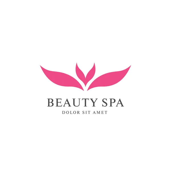 Beauty spa logo ontwerp — Stockvector