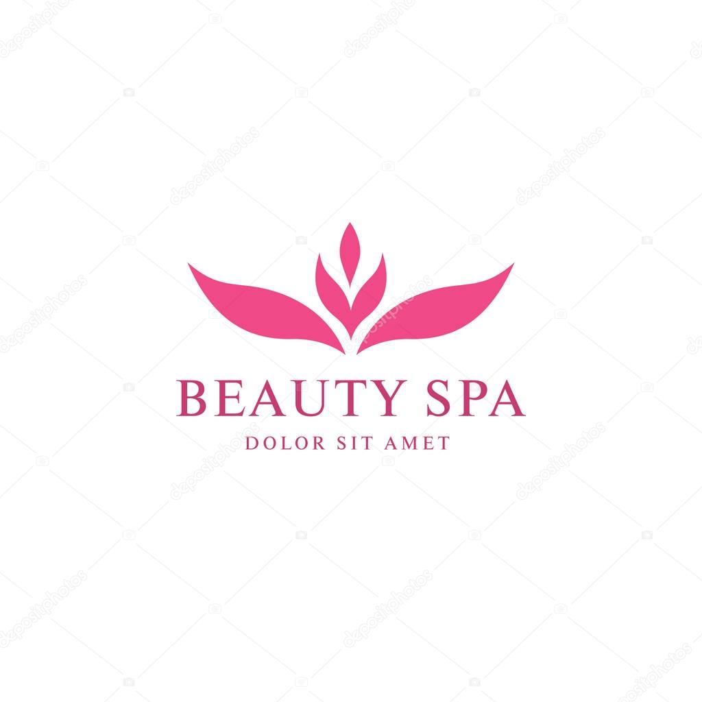 Beauty spa logo design