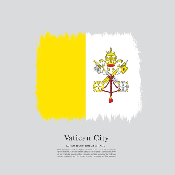 Flaga Watykanu — Wektor stockowy
