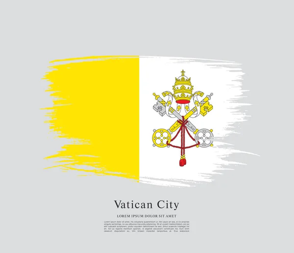 Flag of Vatican City — Stock Vector