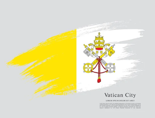 Flag of Vatican City — Stock Vector