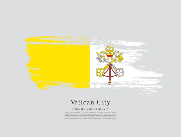 Flag of Vatican City — Stock Vector