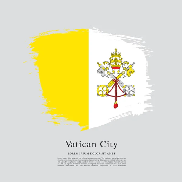 Flag of Vatican City — Stock Vector