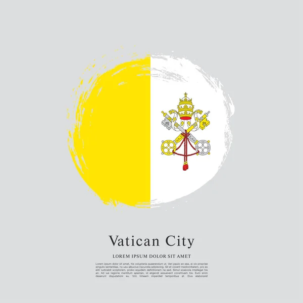 Flag of Vatican City — Stock Vector