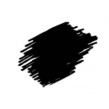 siyah fırça darbesi