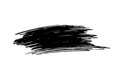 siyah fırça darbesi