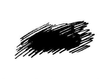 Siyah fırça darbeleri