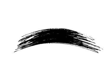 Siyah fırça darbeleri