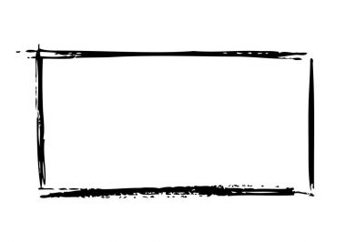 soyut dikdörtgen şekli işareti