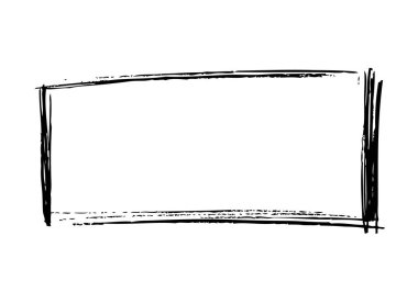 soyut dikdörtgen şekli işareti