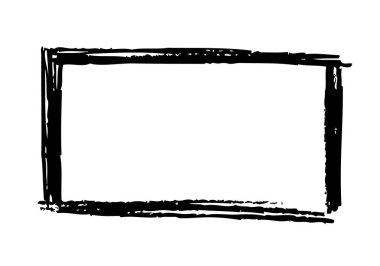 soyut dikdörtgen şekli işareti