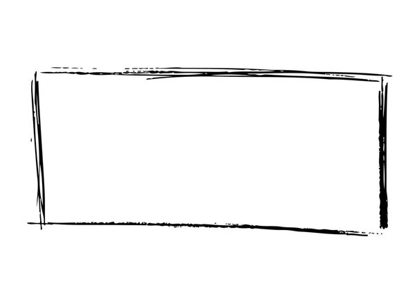 абстрактный знак формы прямоугольника
