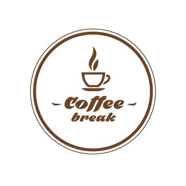 Kahve molası logo tasarımı