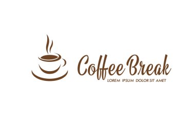 Kahve molası logo tasarımı