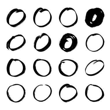 Yuvarlak grunge çerçeve