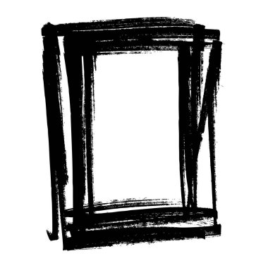 soyut dikdörtgen şekli işareti