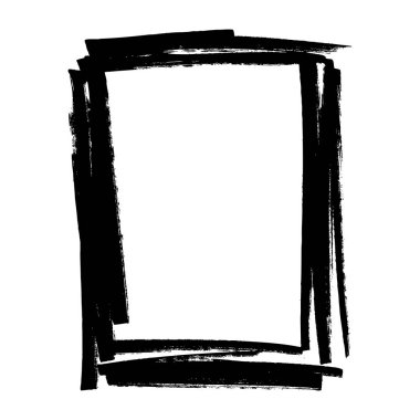 soyut dikdörtgen şekli işareti