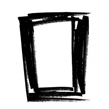 soyut dikdörtgen şekli işareti