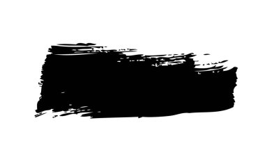 Siyah fırça darbeleri