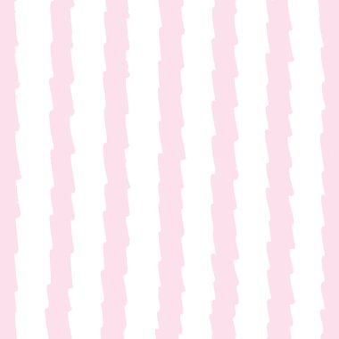 çizgili pembe dikey el çekilmiş