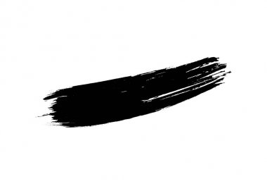 siyah fırça darbesi