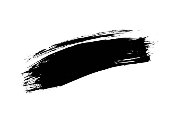 Pincelada negra — Vector de stock