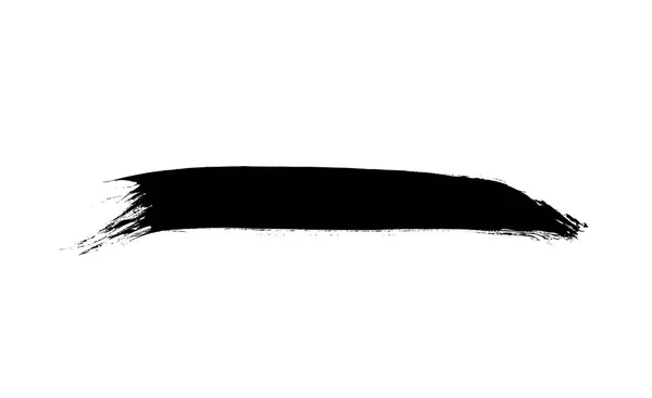 Siyah fırça darbesi — Stok Vektör