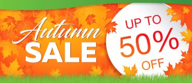 parlak sonbahar satışı büyük başlığı 