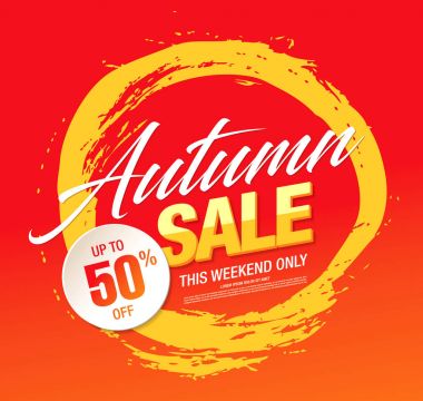 parlak sonbahar bayrağı 