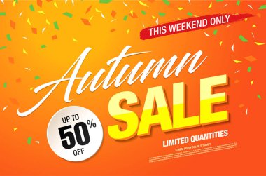 Yeni sonbahar satışı büyük başlığı 