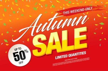 Yeni sonbahar satışı büyük başlığı 