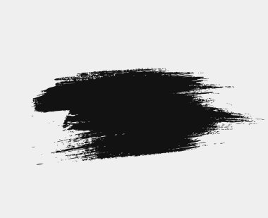 siyah fırça darbesi