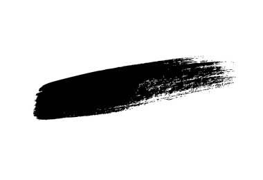 siyah fırça darbesi