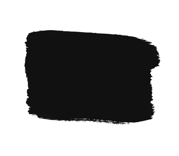 黑色方形的画笔描边 — 图库矢量图片