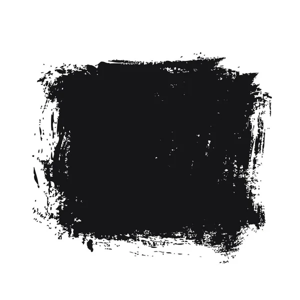Černých čtverců tahu — Stockový vektor