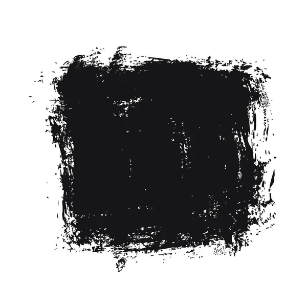 Siyah kare fırça darbesi